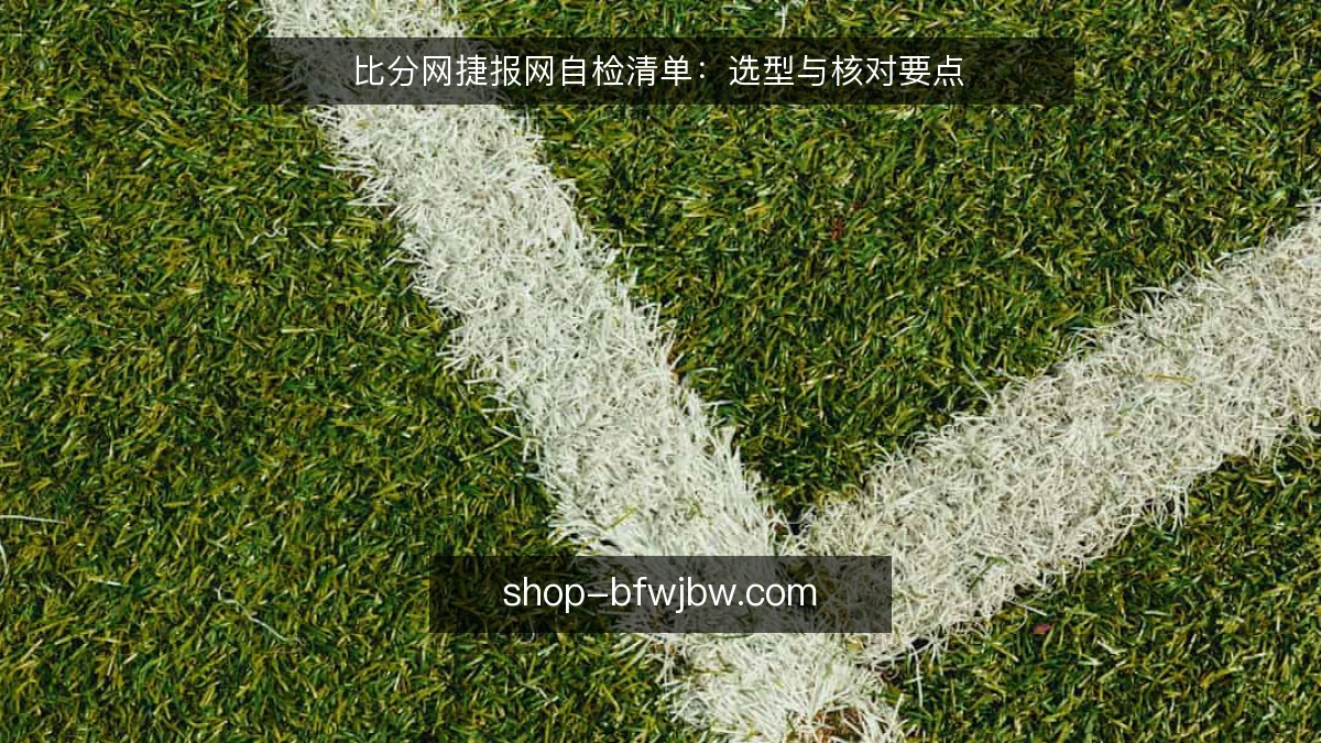 比分网捷报网自检清单:选型与核对要点
